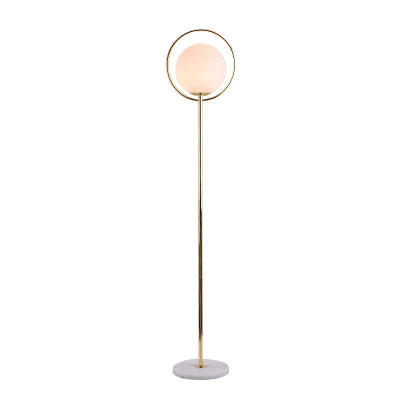 lampada de chao de luxo iluminacao marmorizada para o quarto parede de cama estilo nordico simples dourada ferro arte em pe2023 01