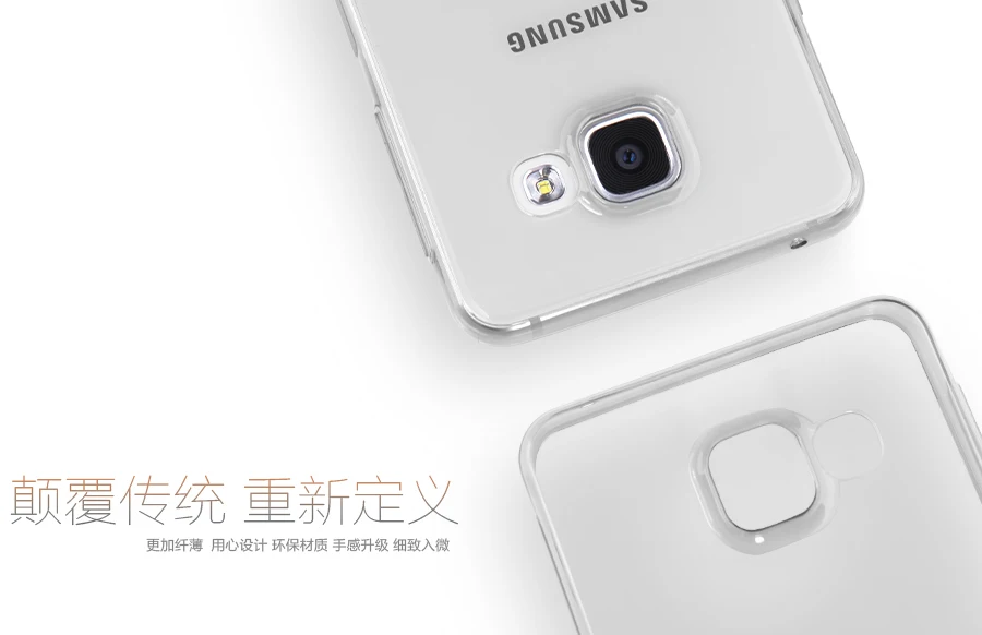 Custodia trasparente per Samsung Galaxy A3 2016 A3100 A310F