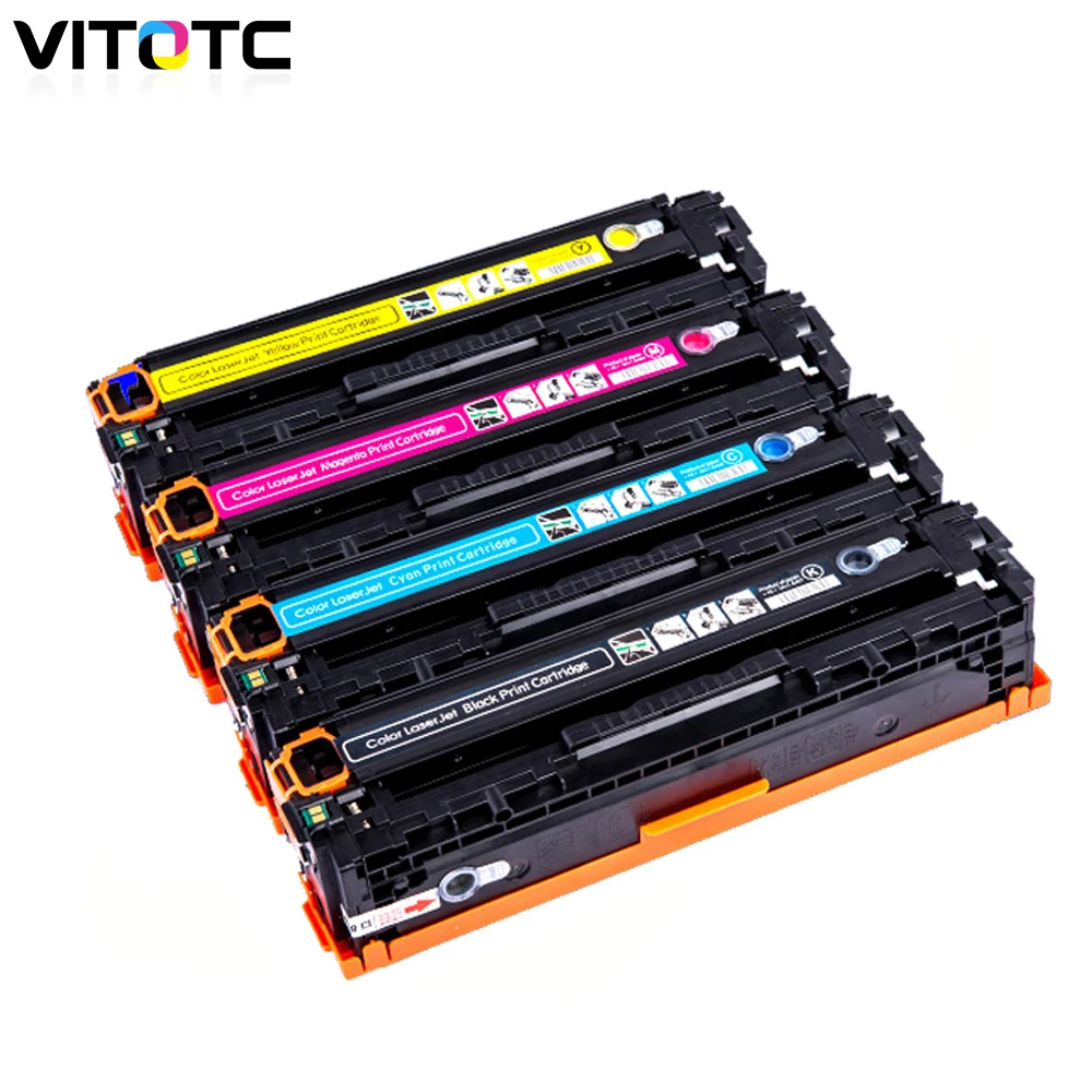 131A Color Toner Cartridge CF210A CF211A CF212A CF213A Compatible For HP Laserjet Pro200 M251n M276n M276nw Toner Laser Printers