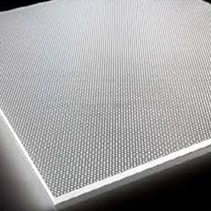 4mm Single Sided Laser Engraving LuLight Guide Panel,LGP Transparent Acrylic Plate for Led Light Boxes(30x30cm)