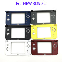 2015 New Verison For Nintendo New 3DS XL Replacement Hinge Part Black Bottom Middle Shell/Housing Case