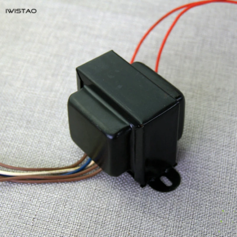 IWISTAO Power Transformer EI 26W for Tube Preamplifier Output Voltage230V/0.43A  0-6.3V-8V/1.5A for 6N2/6N4/X7/U7 HIFI Audio DIY