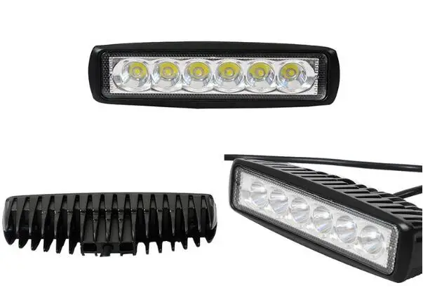 Higher star DC12/24V,18W led work lights,grill lights,strobe waning lights,front headlamp,waterproot IP 67