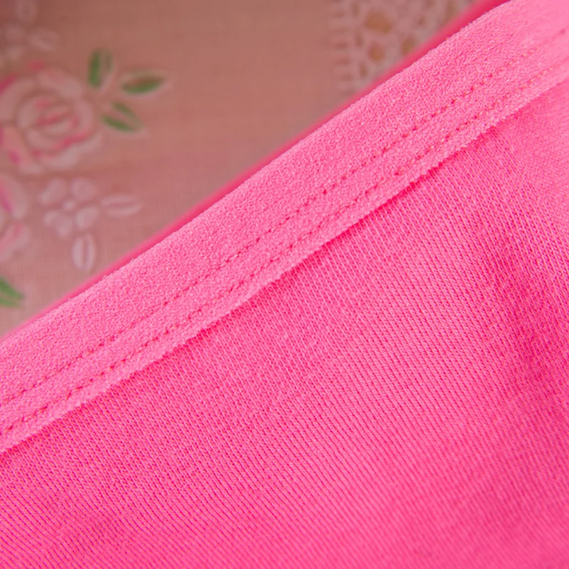 7Pcs Baumwolle Höschen für Frauen Unterwäsche Plus Größe Kurze Mädchen Sexy Dessous Einfarbig Höschen Weibliche Nahtlose Unterhose Damen – Detail 22