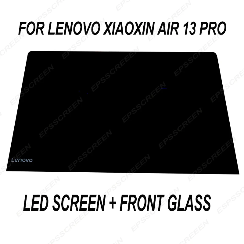 

For lenovo 710s xiaoxin air 13 pro FHD LCD LED Screen Assembly+ front glass+Bezel 30 pin panel+frame LP133WF4 SPB1 LQ133M1JW15-E