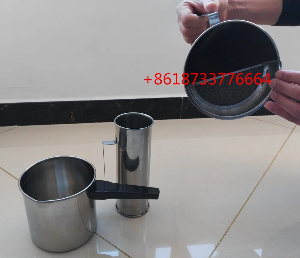 ASTM Standard steel Marsh Funnel Viscometer Testing Set