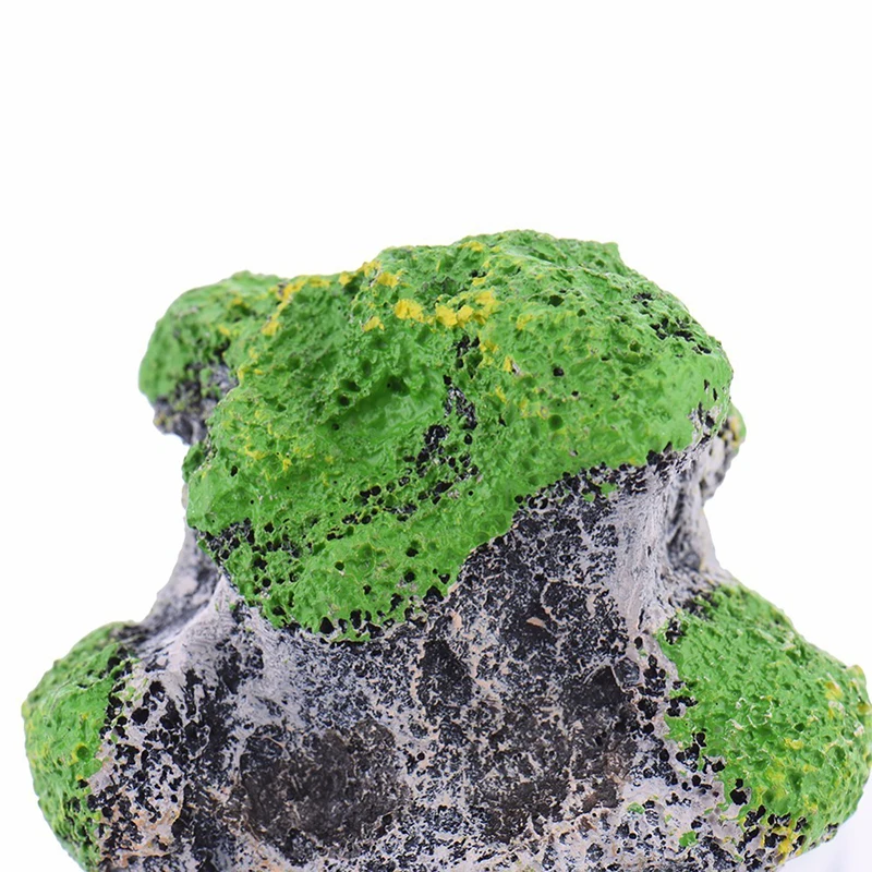 Artificial Floating Pumice Suspended Stone plant Grow on stone fish tank Ornament Avatar Fantasy Wonderland Aquarium Decoration