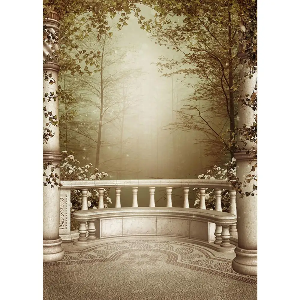 Pavilion Mist Photographic Backgrounds Vinyl Backdrops Photo Studio for Wedding Portrait Camera Photo Photo Studio Fotografia