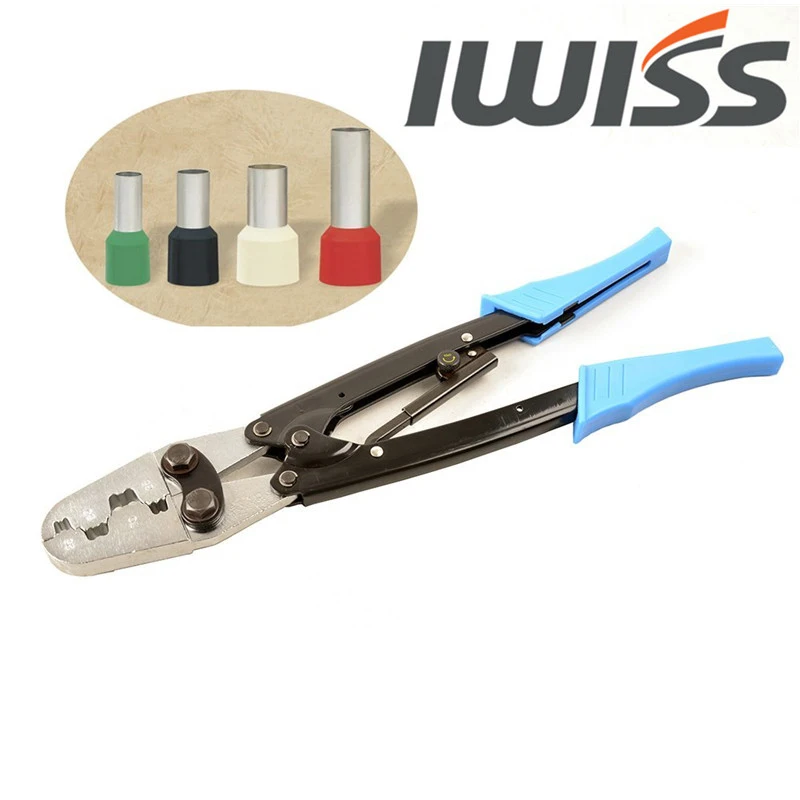 IWISS WX-70 25.50.70mm Ratchet Terminal crimping tool for Wire Ferru Ratchet Terminal