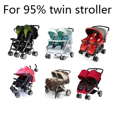 Universal Twin Baby Stroller Acessórios, Capa De Chuva, Canopy Rainshed, Prevenção De Areia, À Prova De Poeira