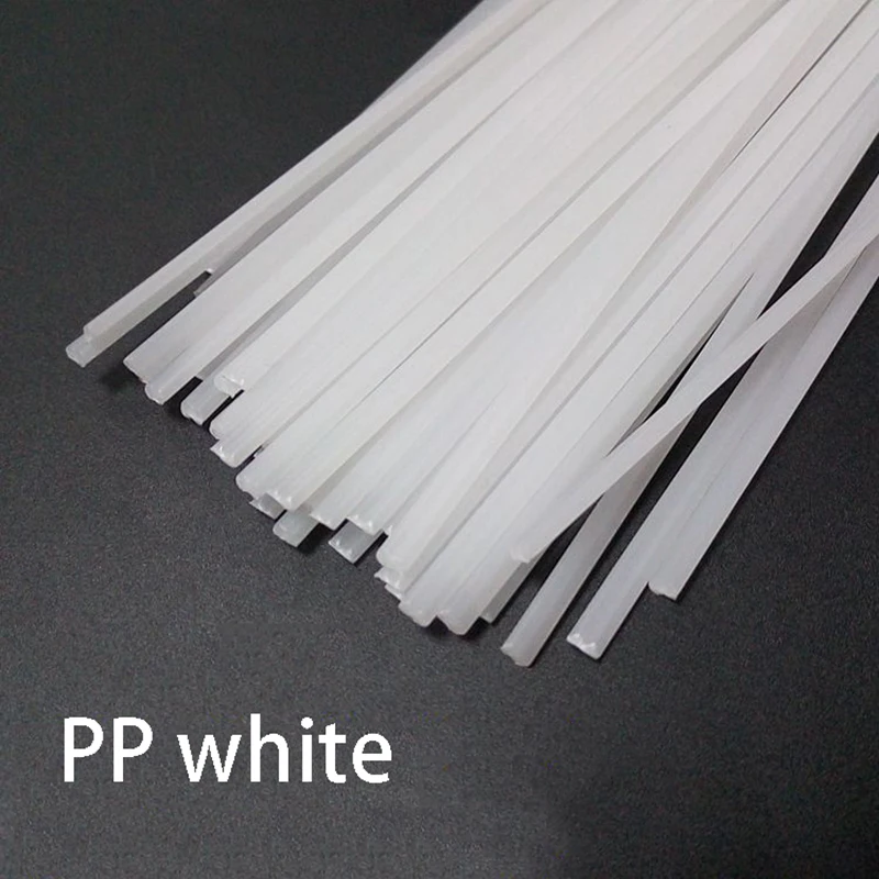 20pcs/lot 1pcs=1m PP ABS PE PVC PPR plastic welding rod car pipe plastic sheet welding grey white black beige transparent