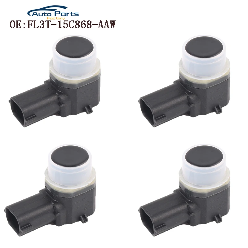 

4 PCS Black Color New High Quality PDC Parking Sensor For Ford FL3T-15C868-AAW FL3T15C868AAW