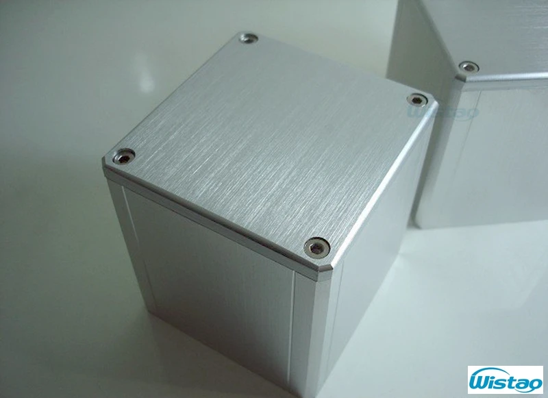 Coperchio del trasformatore 84 x80x93 coperchio del trasformatore di uscita in alluminio spazzolato intero 1pc per amplificatore del tubo HIFI Audio fai da te