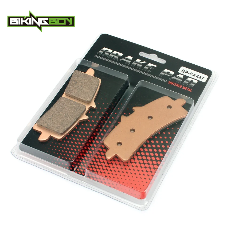 BIKINGBOY For Ducati 848 1098 1198 R S SP Evo 1199 1200 Panigale S R Hypermotard 1100 S Evo SP Diavel Sintered Front Brake Pad
