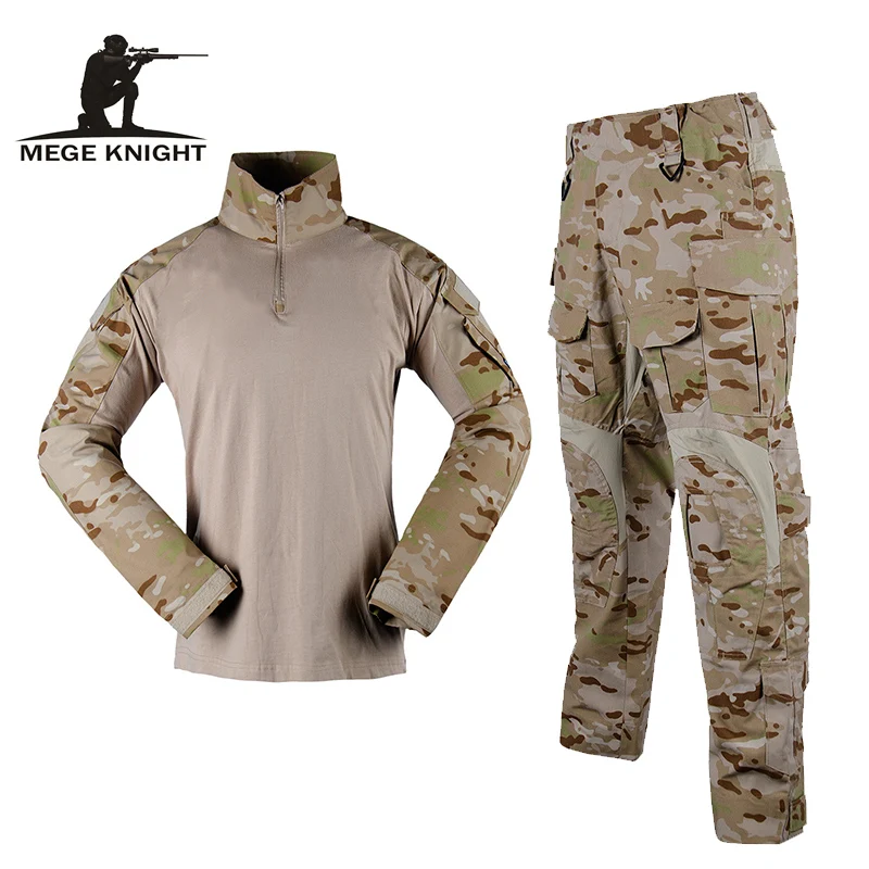 Mege Tactical Uniform Multicam Special Forces Soldier Suit Shirt Pants Tactics Airsoft