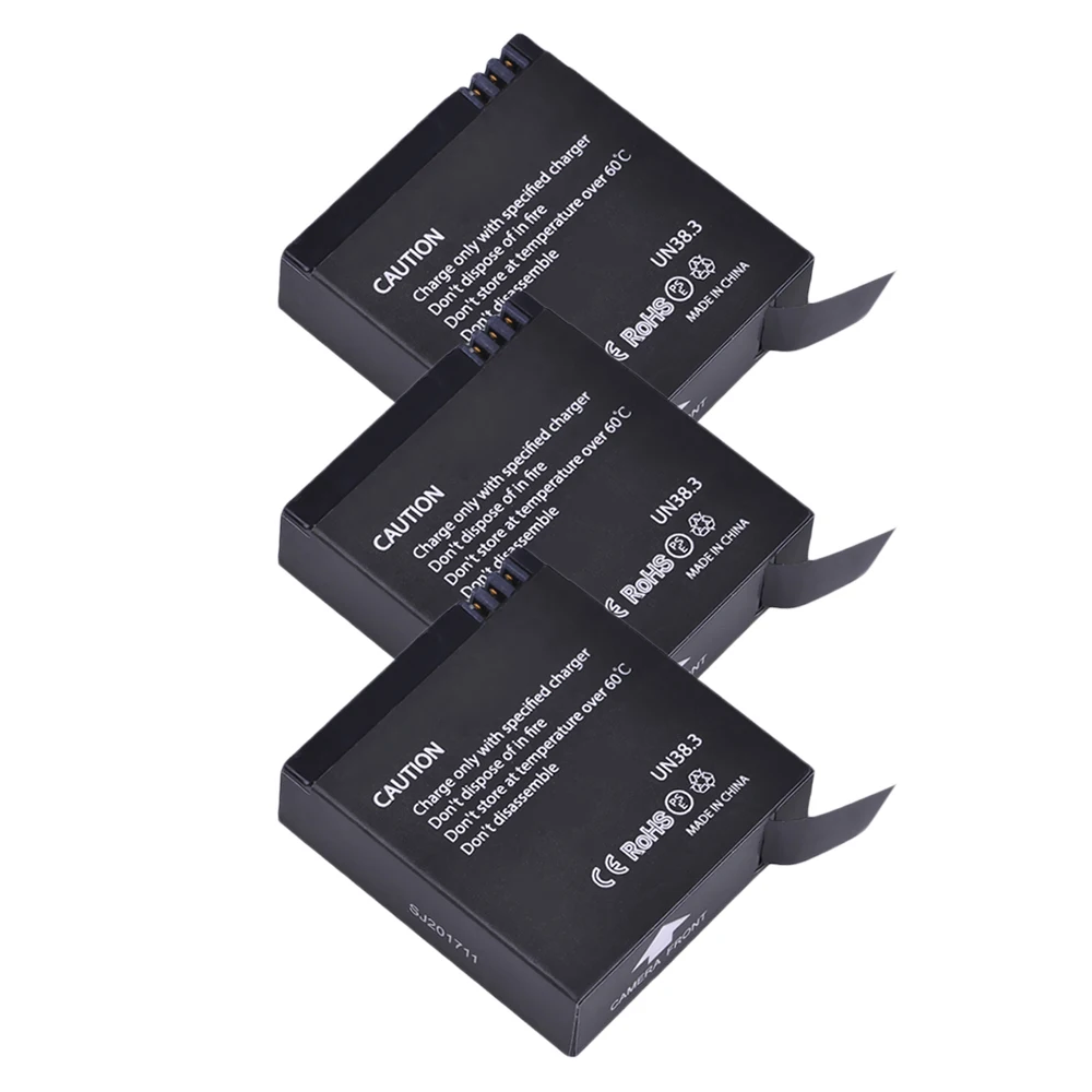 

PowerTrust 3Pcs 3.8V 1000mAh Original SJCAM SJ6 LEGEND Battery for SJ6 Legend SJ6 Legend Air Sports DV Camera