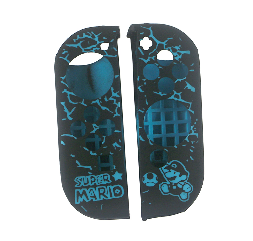 Penutup Kulit Pelindung Case untuk Switch NS Joy-Con Controller Perlindungan Shell Edition Kasus Karet Silikon Chengchengdianwan