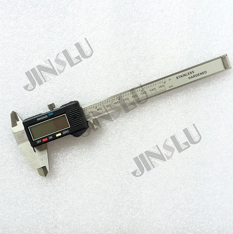 Gratis verzending Digitale Schuifmaat Rvs Elektronische Nauwkeurig Meten Micrometer Guage 6 "150mm