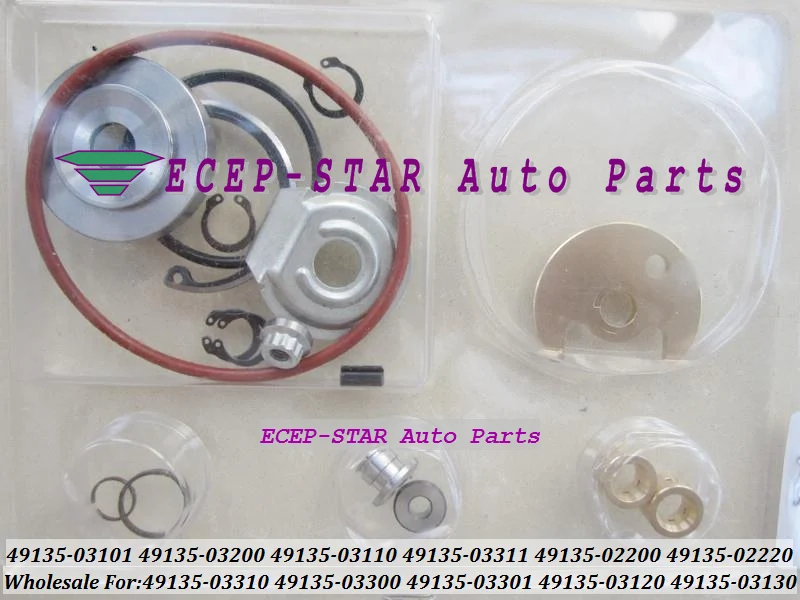 Water-C Turbo Repair Kit rebuild TF035 49135-03101 49135-03100 49135-03110 Turbocharger For Mitsubishi Pajero Shogun Delica 4M40