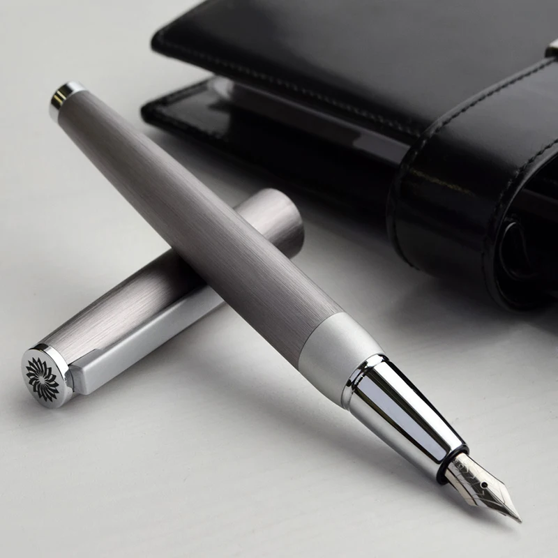 Wancher Hohe qualität Brunnen stift Voll metall Medium Nib – Detail 6