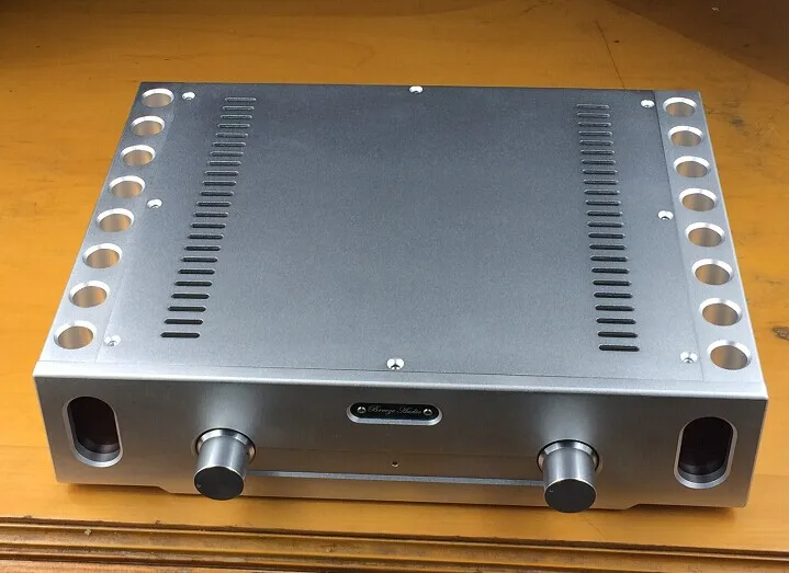 BZ3608B C5200 a1943 933 ksa50 Amplifier case big Box class A amplifier alumium chassis size 361*85*270mm