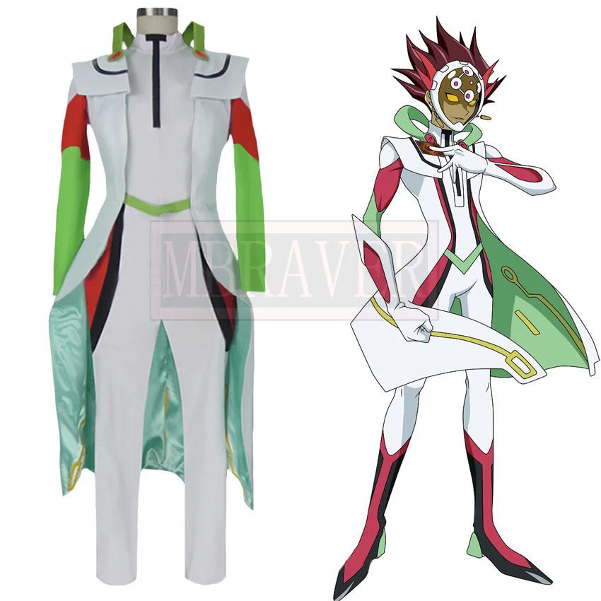 Yu-Gi-Oh! Vrains Revolver Cos Halloween Party Cosplay Costume Custom Made Free Shipping