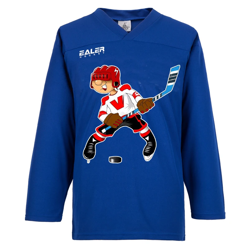 Ice Hockey Shirts For Training  with cartoon logo