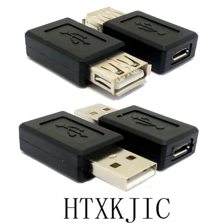 High Speed USB 2.0 Female A to Micro USB B New 5 Pin Female Adapter Connector Classic Design Usb 2.0 Male Wholesale for HD