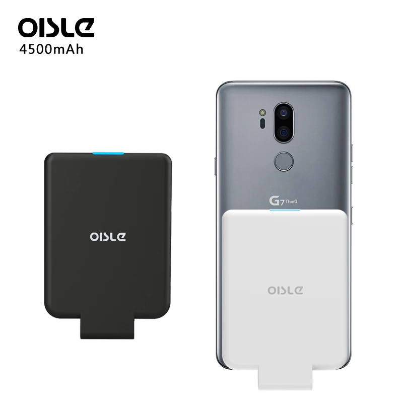 

OISLE High Capacity Slim Battery Charger Case For LG G7 ThinQ plus K52 K31 External Pack Backup Power Bank Portable Fast Charger