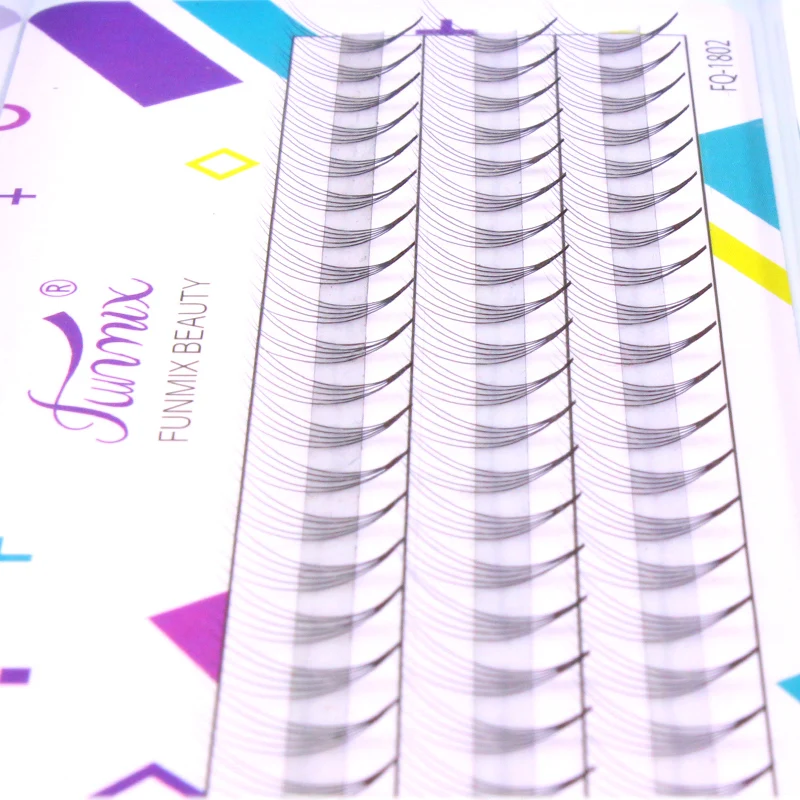 2018 Cao Cấp 5D Mở Rộng Lông Mi Chồn Knots Miễn Phí Cụm Lashes Eye Cilios Posticos Tự Nhiên Màu Đen Lông Mi Giả Công Cụ Trang Điểm