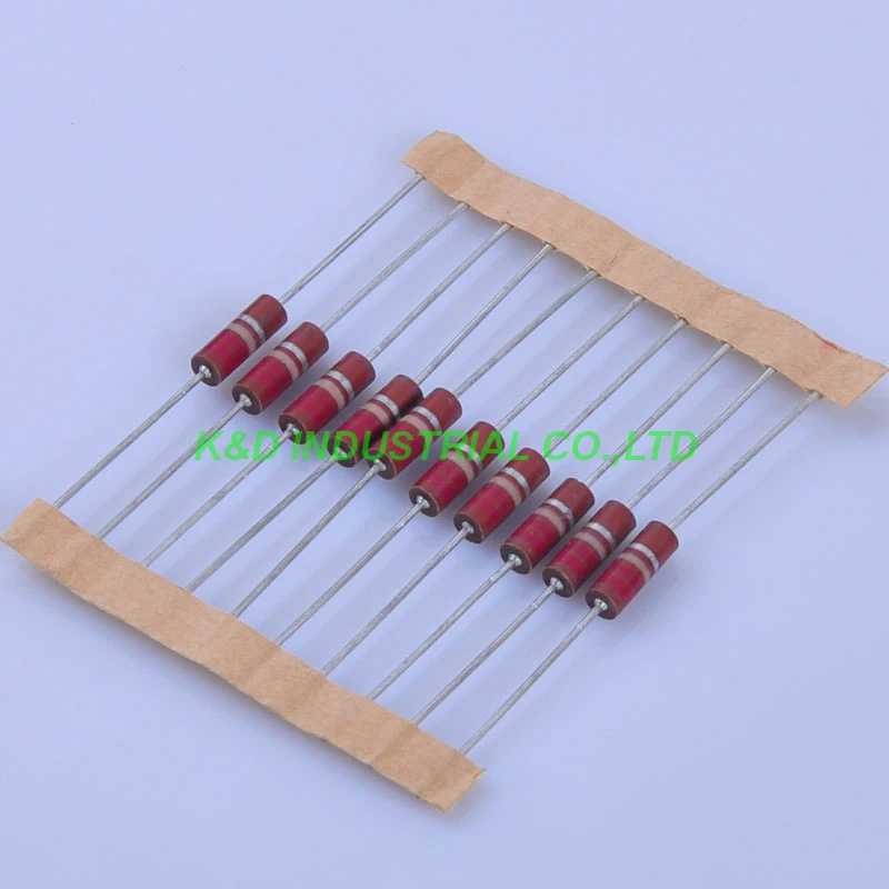 10pcs Carbon Composition Vintage Resistor 0.5W 220R Ohm