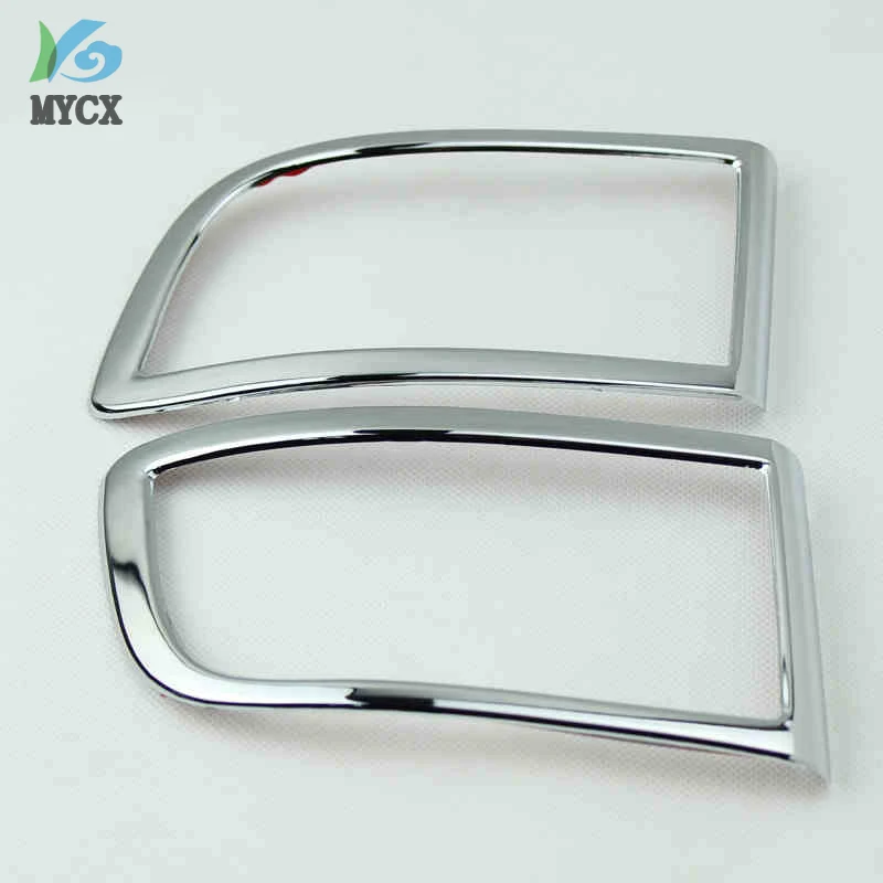

ABS chrome Prado 120 accessories fog light cover trim For toyota Land Cruiser Prado FJ120 FJ 120 2003-2009 car-styling lamp hood