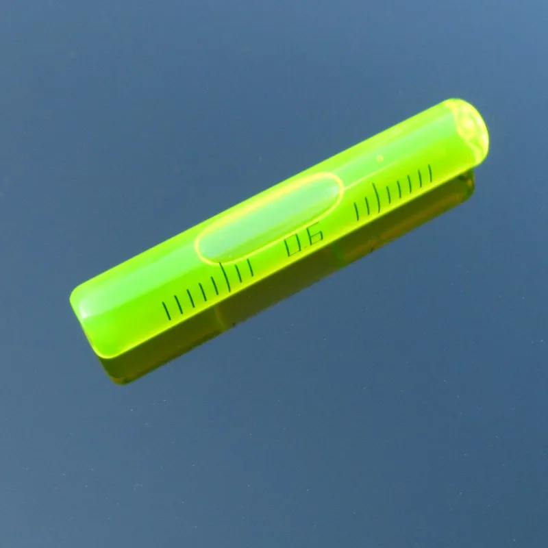 QASE 12*72mm Tubular Spirit Level Bubble 2\'/2mm High Accuracy Level Vial for Optoelectronic Instruments Total station