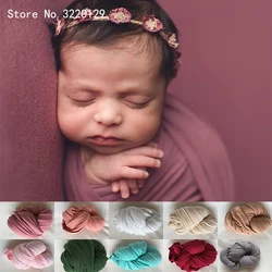 Neue 40*170 cm Stretch Doppelseitige Wrap Neugeborenen Fotografie Requisiten Baby Foto Schießen Zubehör Foto Für Studio