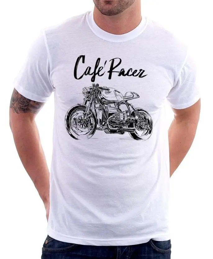 

Boxer Airhead Cafe Racer Rt1200 R80 Motorcycle Men Summer Summer Tees Shirt Tops Tees Size T Shirt Logo