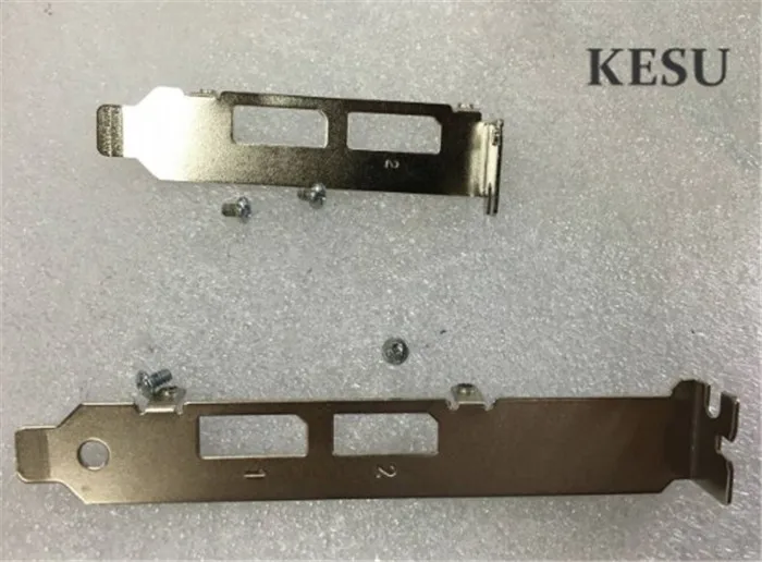 High Quality Dual port DP Full /Low bracket 12CM bracket /8CM half 2U profile bracket for Quadro NVS310 Graphics video card