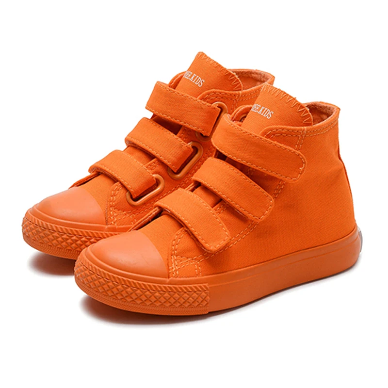 Children Canvas Shoes Girls Sneakers High Top Boys Shoes 2024 New Spring Autumn Fashion Sneakers Kids Casual Shoes Footwear