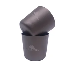 TOAKS 30ml Ultralight Mini Tea Cup Outdoor Camping Titanium Wine Glass Titanium Water Cup 2pcs/4pcs