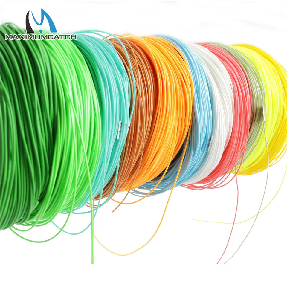 Maximumcatch 100FT Weight Forward Floating Fly Fishing Line 2wt/3wt/4wt/5wt/6wt/7wt/8wt Fly Line