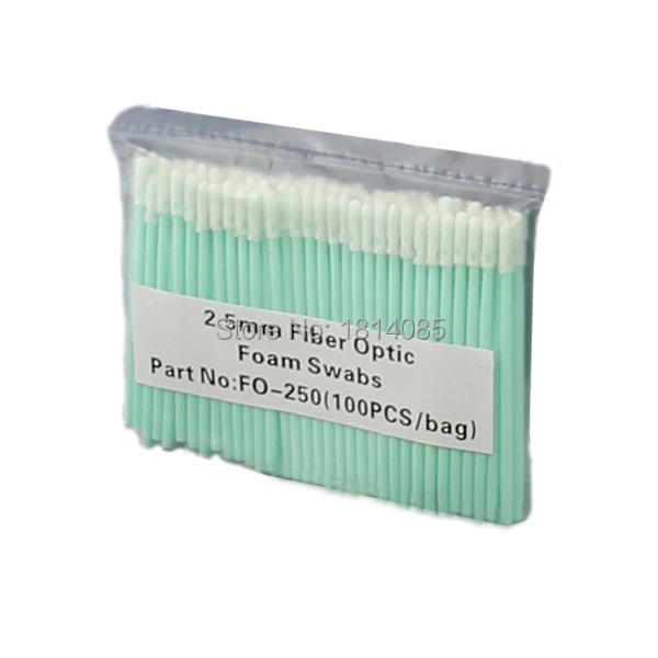 

Hot Sale 2.5mm Foam Tipped Fiber Optic Cleaning Tools Swab, Fiber Optic Swab