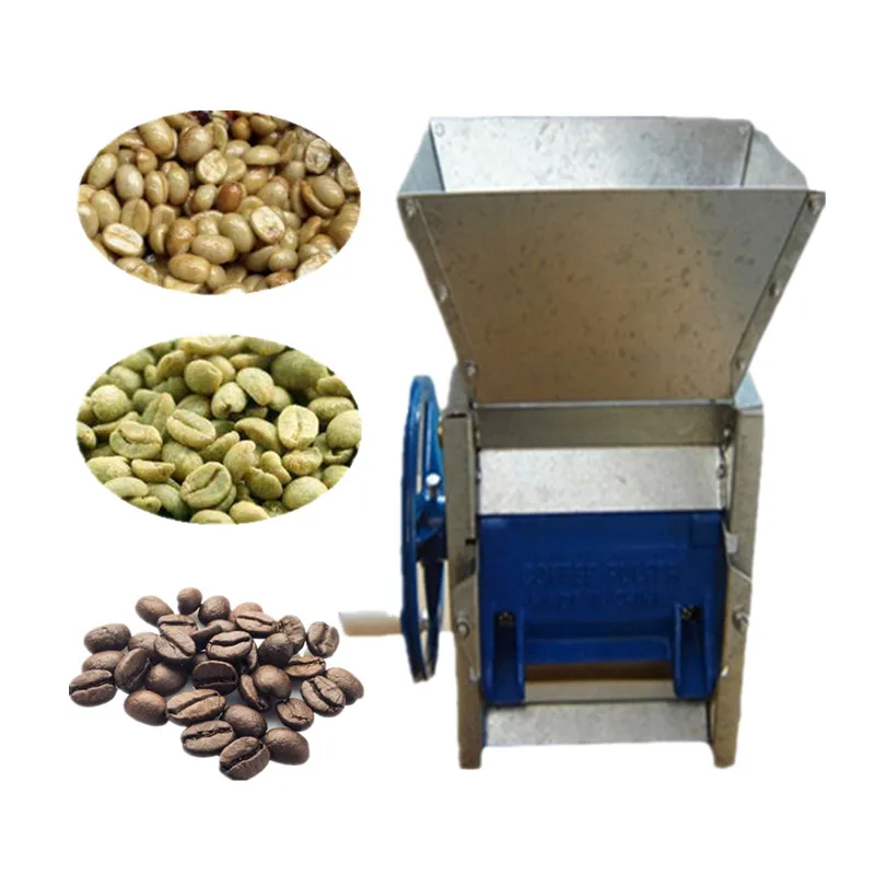 Fresh coffee bean peeling processing machine coffee husk huller
