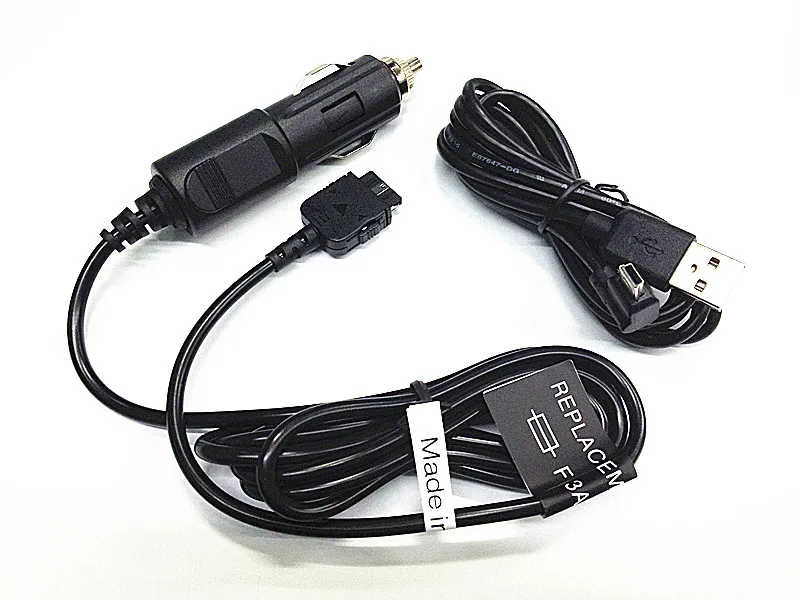 Garmin GPS StreetPilot C550 C580 용 12V 차량용 충전기 어댑터 + USB PC 코드