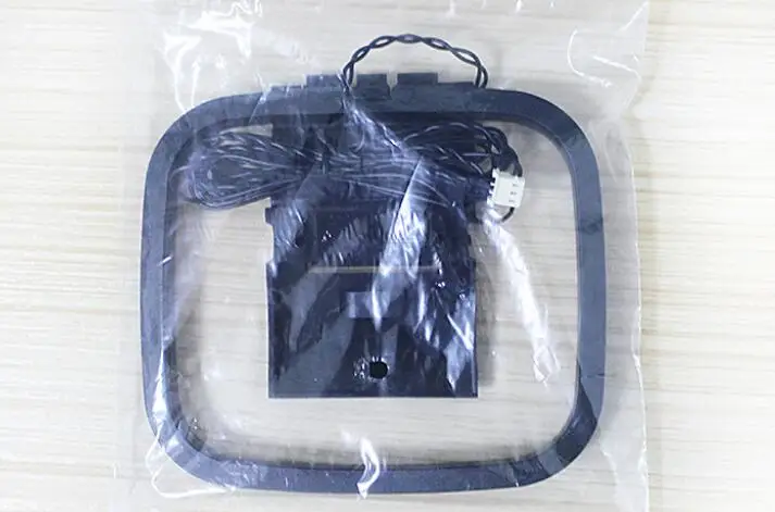 FM AM Loop Antenna for Receiver with 3-Pin Mini Plug Connector for Sony Sharp Chaine Stereo AV Receiver Systems