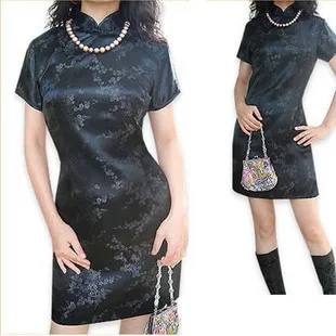 Robe de soirée cheongsam Qipao pour femmes, sexy, slim, pour fête du nouvel an chinois, nouvelle collection 2019