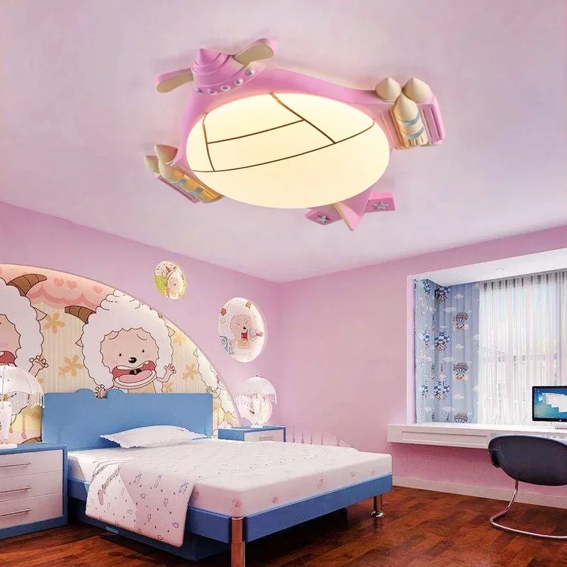 HAWBERRY LED white light neutral warm white light children's bedroom room pig Peggy pig George cartoon simple ceiling lamp