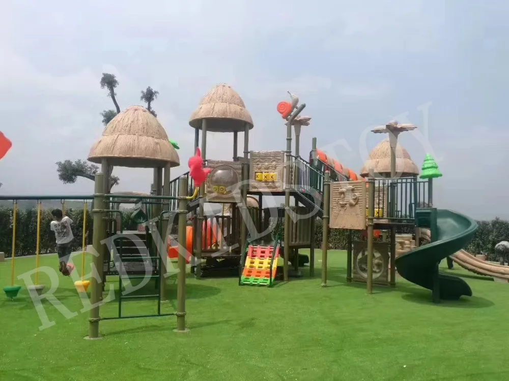 Premium Quality EU Standard Forest Theme Outdoor Playground Equipment For Kids