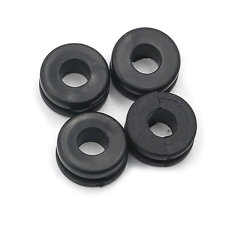 For YAMAHA DT125 DT250 DT400 DT 125 250 400 4X RUBBER GROMMET MOUNT SET SIDE COVER FENDER COWLING HEADLIGHT BATTERY BOX