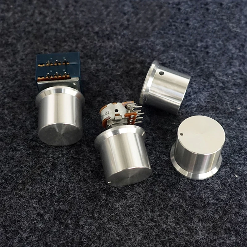 HIFI audio amp Aluminum Volume knob 1pcs Diameter 30mm Height 25mm amplifier Potentiometer knob