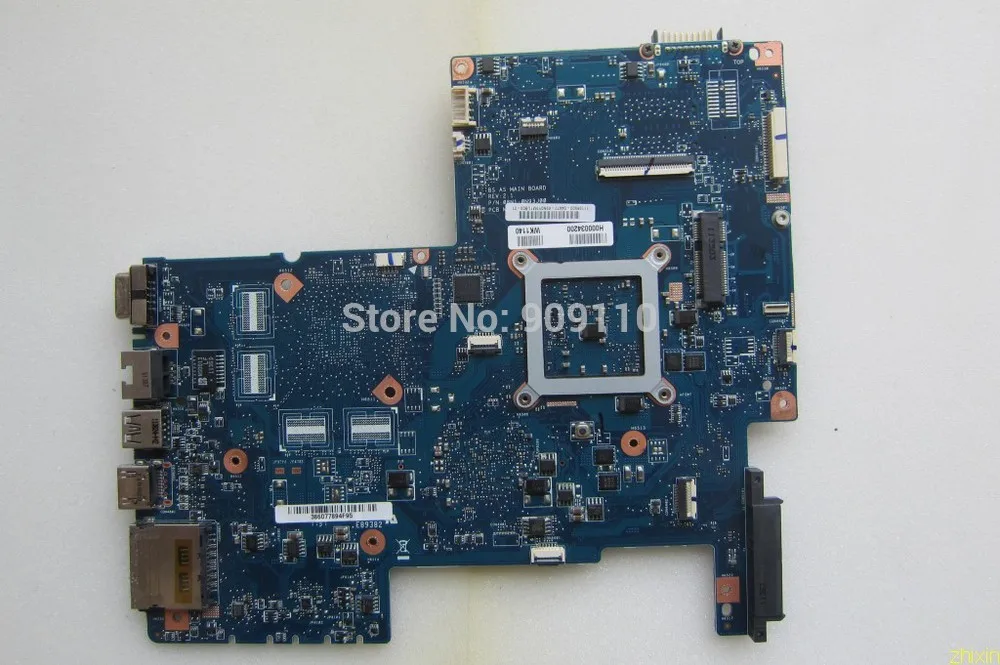 Four sourare for integrated for Toshiba Satellite L755 L775 L775D  laptop motherboard H000034200 REV 2.1 08N1-0N93J00