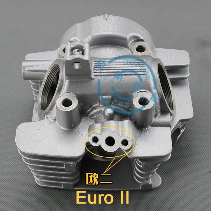 Motorcycle Engine Bare Cylinder Head With Valve Guides For Yamaha YBR125/JYM125(Euro II/III Model)